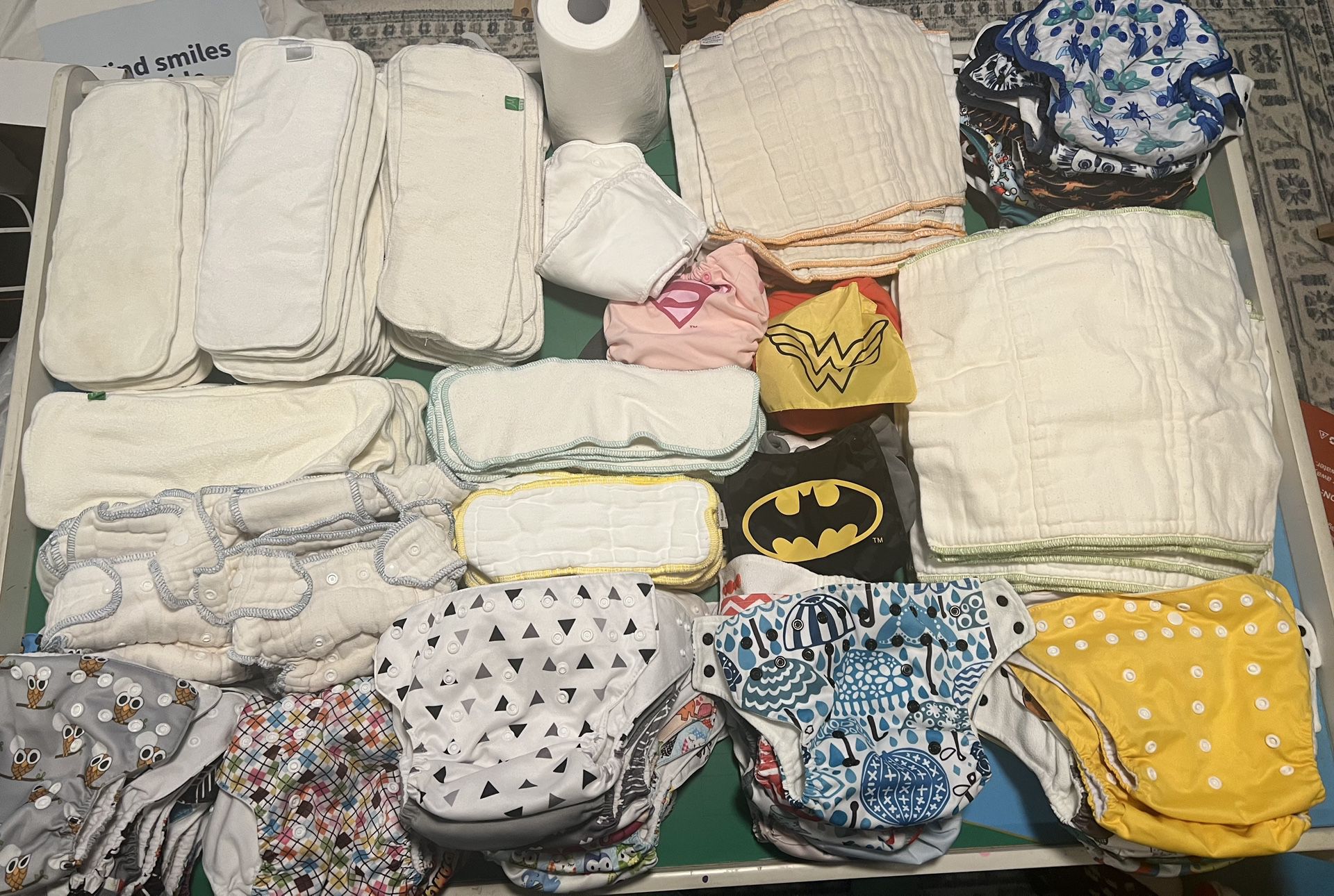 Huge Cloth Diaper Bundle 