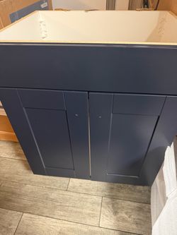 Blue Bathroom Vanity - NEW