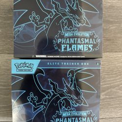 Pokémon Mega Evolution Phantasmal Flames Elite Trainer Box