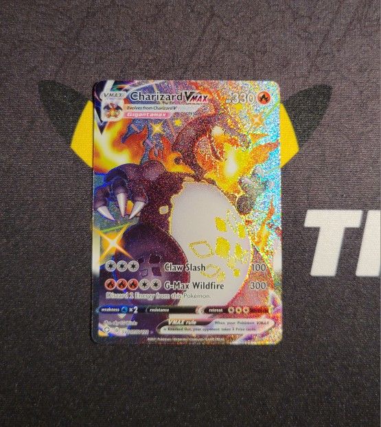 Pokemon Card Charizard VMAX Shiny Shining Fates