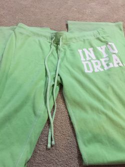 Pink sleep pants size xs