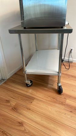 Stainless Steel Prep Counter