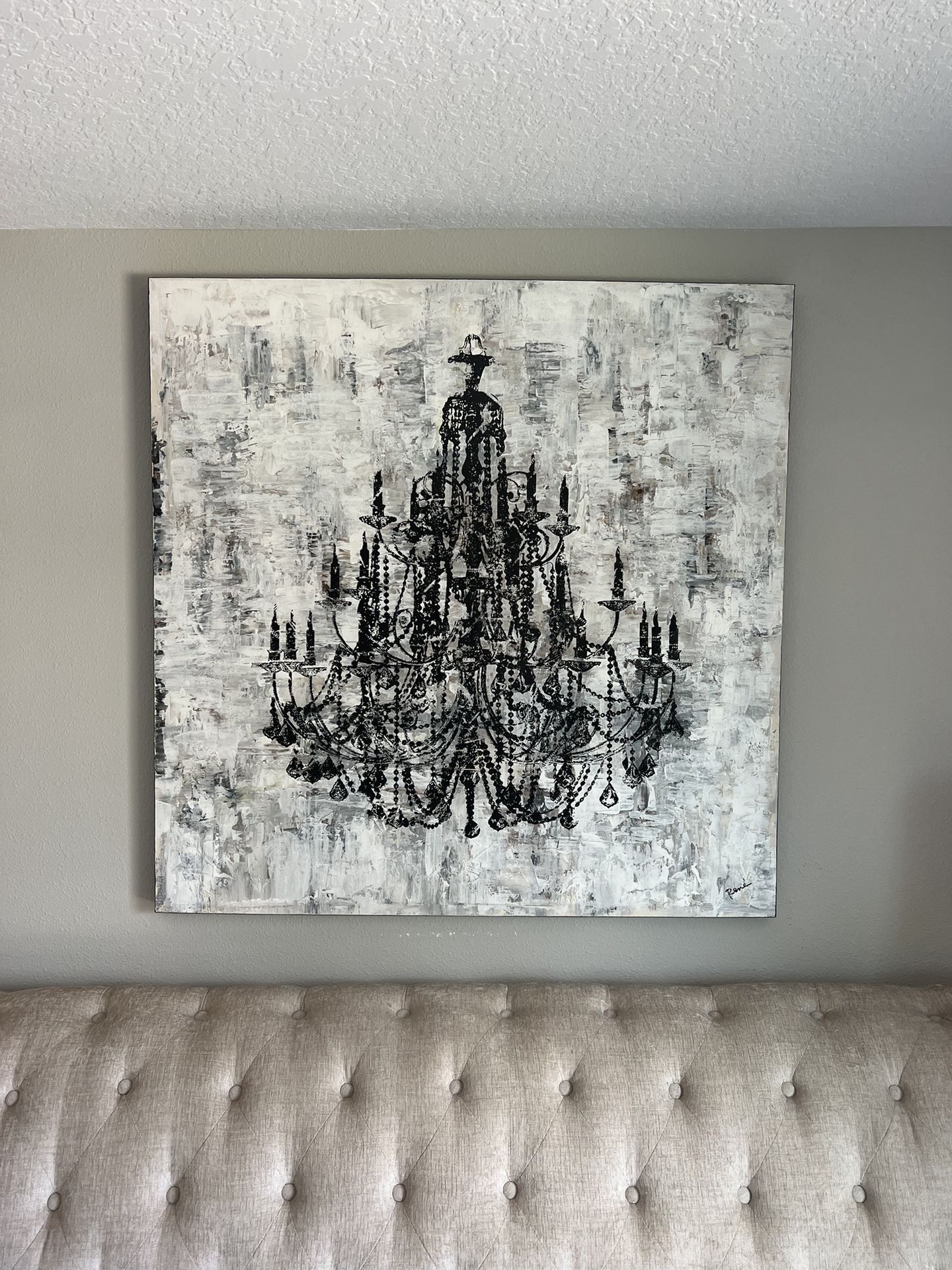Chandelier Painting