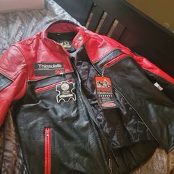 Leather Motorcycle Jacket 