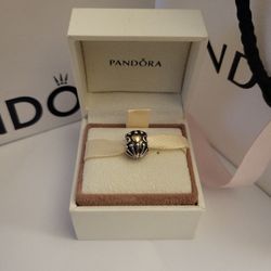 Authentic. PANDORA .925/14K Charm!!