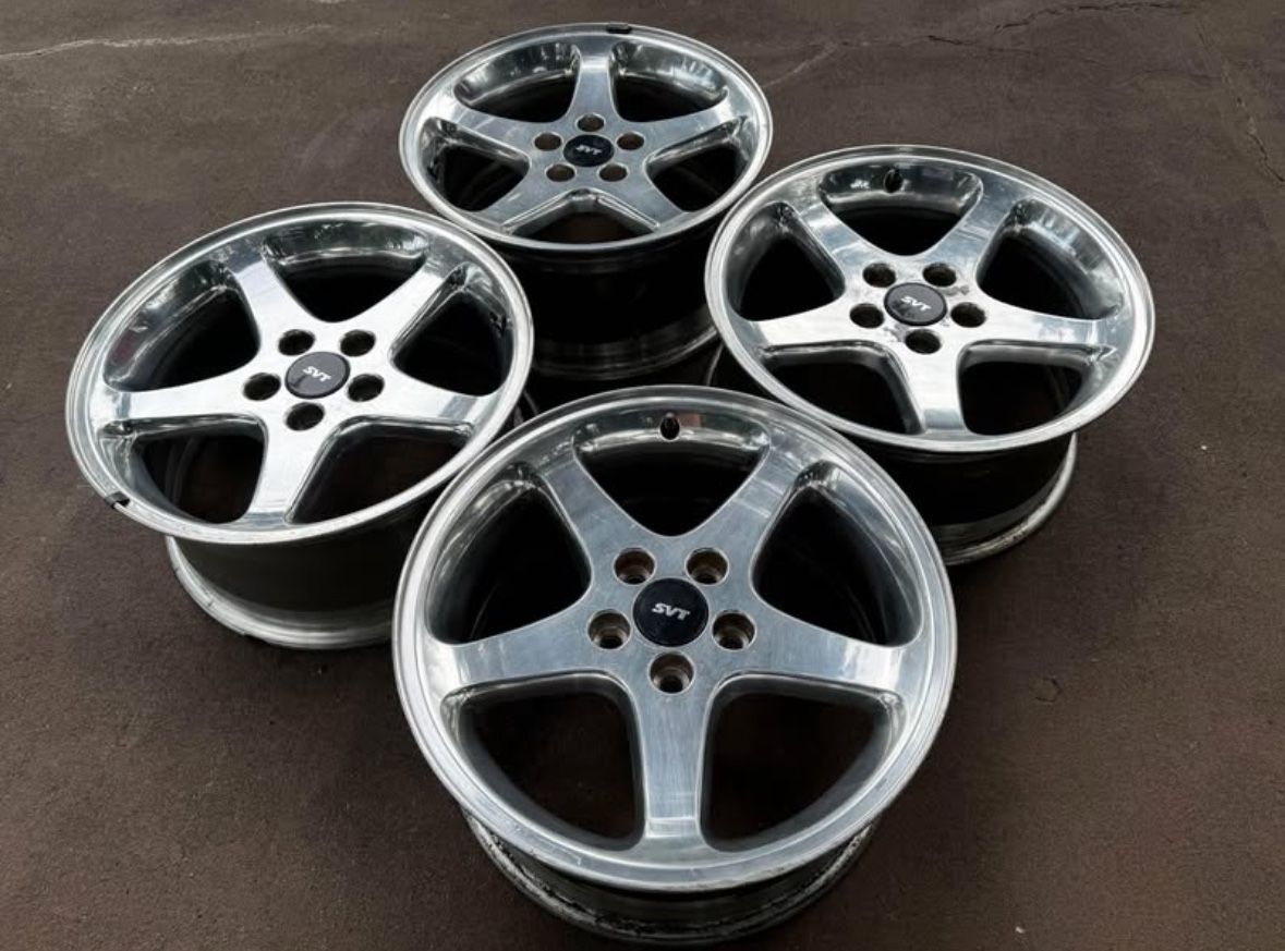 Ford Mustang Cobra SVT Wheels Factory OEM Chrome