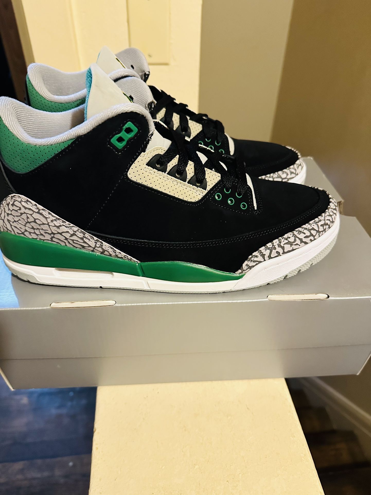 Air Jordan 3 Low. Pine Green. Size. 10. $240