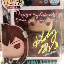 Funko Anime Kaiju No 8 Mina Ashiro Signed 