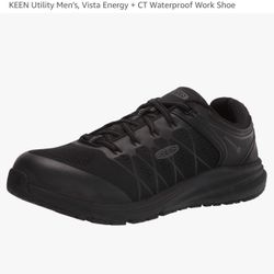 KEEN Utility Men's, Vista Energy + CT Waterproof Work Shoe US Size 14 W