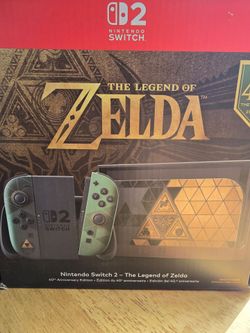 Nintendo Switch 2 Legend of Zelda 40th Anniversary Edition