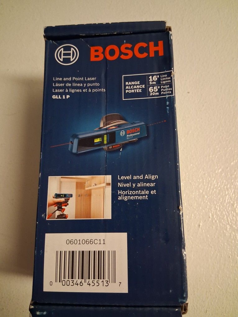 Bosch GLL 1 P Line and Point Laser Level