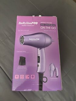 BaBylissPRO Nano Titanium Travel Hair Dryer