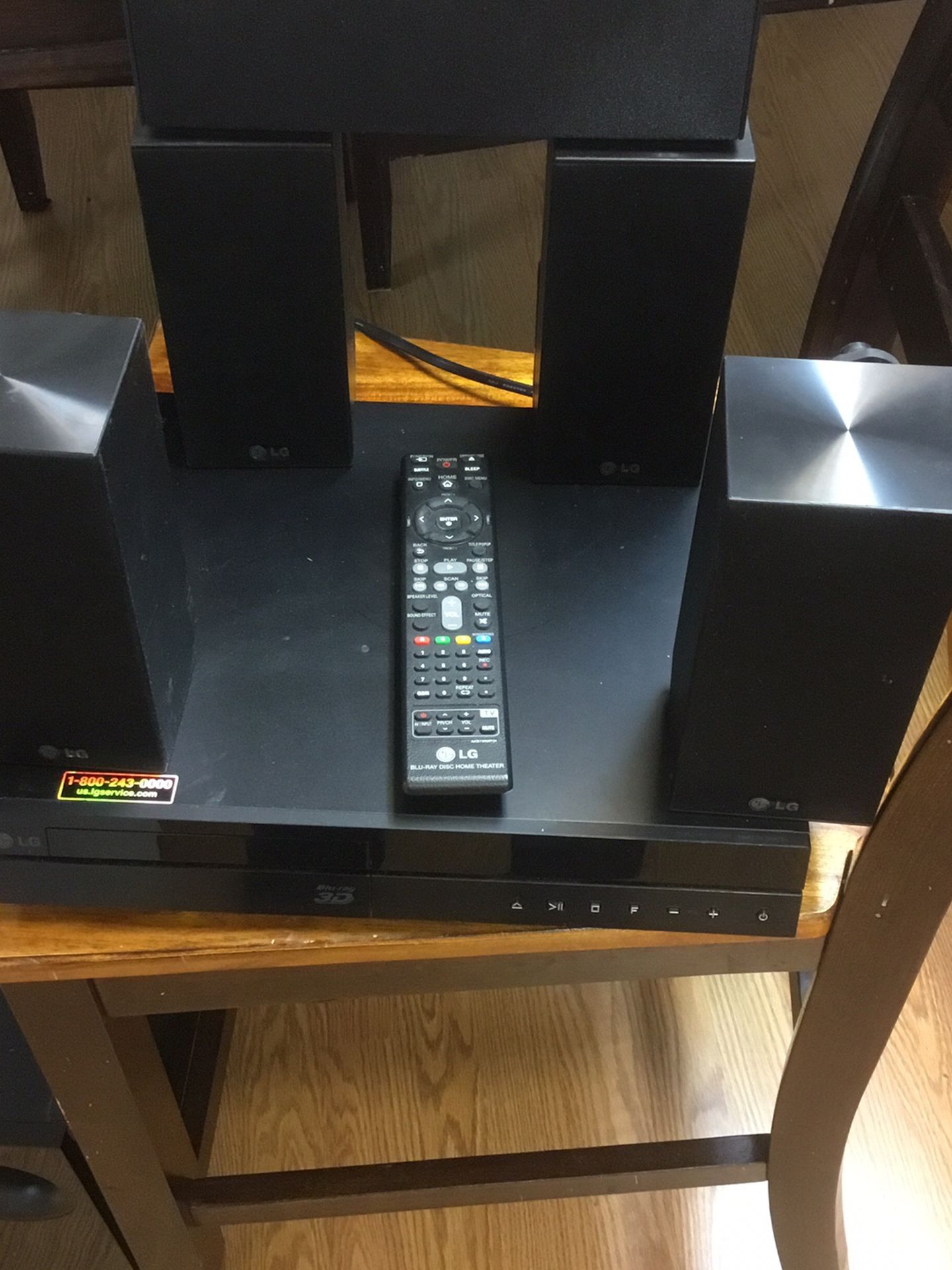 LG Blu-ray Home Theater System
