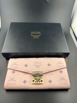PINK MCM HANDBAG IN BOX