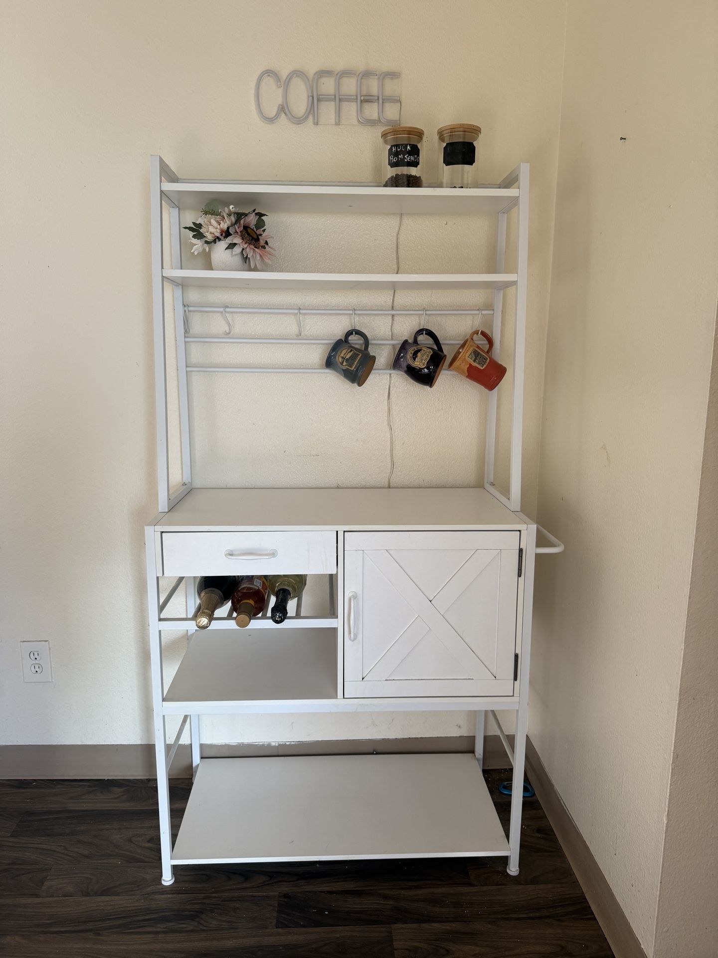 Coffee Bar/Baker’s Rack