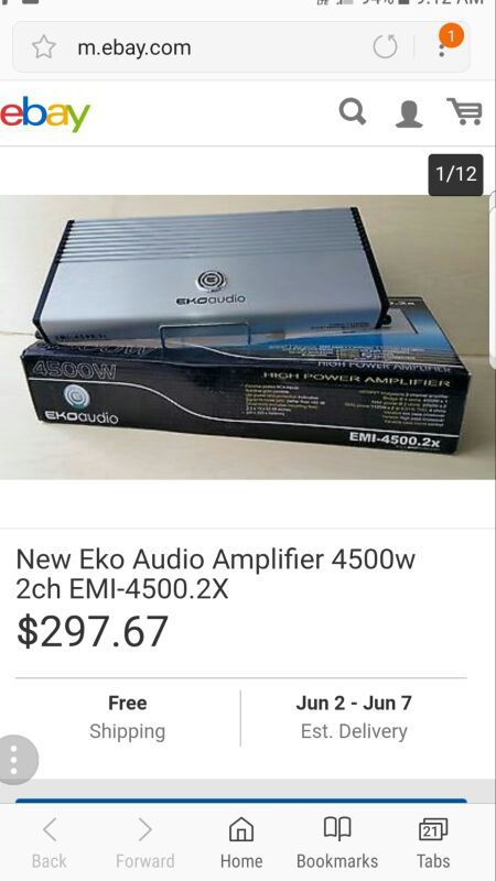 Amplifier eko audio