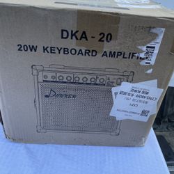 Brand-new donor 20 W keyboard amplifier DKA – 20 still brand-new