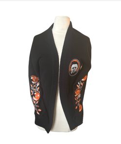 Halloween Michael Myers Knit Cardigan Sweater