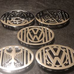 Vw hood badge & horn grill