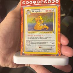 Pokemon Dragonite Fossil Holo