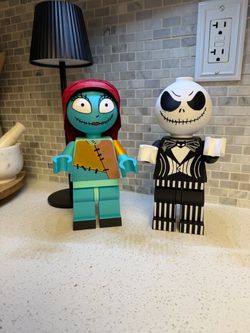Jack Skellington & Sally Large Minifigure Set