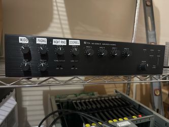 TOA 900 Series II A-912MK2 120W 8-Channel Modular Mixer Amplifier (w/ 4 Modules)