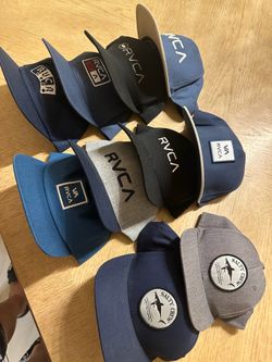 RVCA snapbacks Salty Crew snapbacks