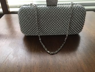 Silver little handbag