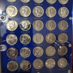 John F Kennedy  Coin Collection