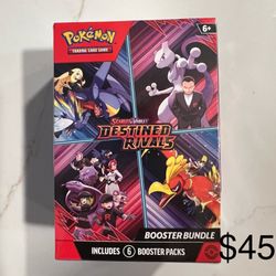 Pokémon Scarlet & Violet Destined Rivals Booster Bundle (6 Packs)