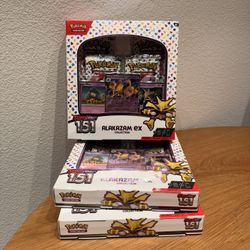 Pokemon 151 Alakazam Ex Collection