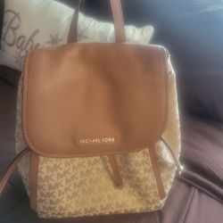 Michael Kors Medium size backpack.