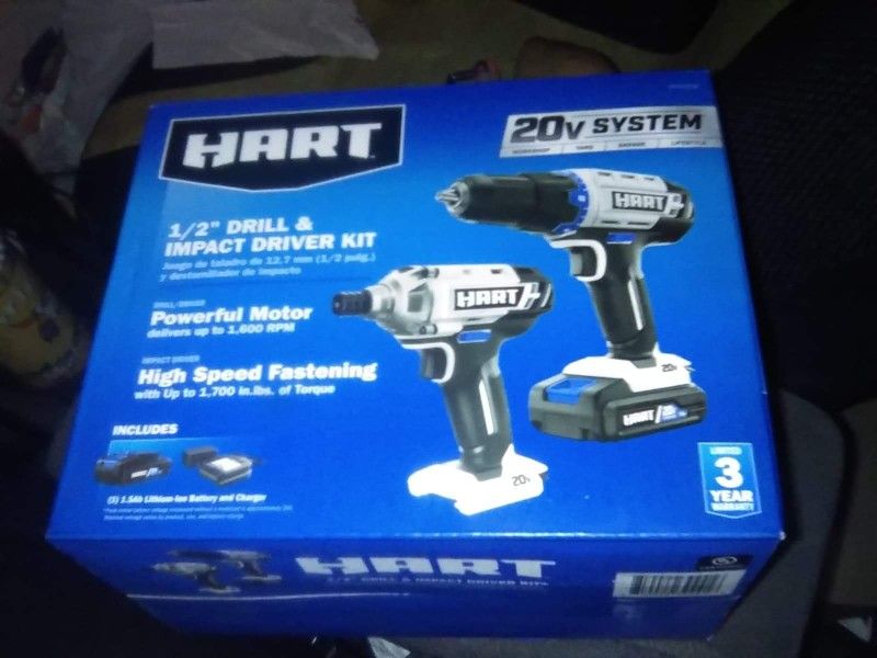 1/2"drill And Impact Driver Kit