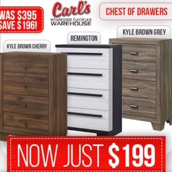 Pick One of These Great Dressers! 