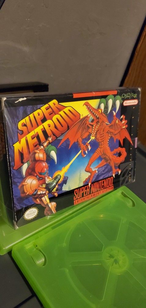 Super Nintendo Super Metroid In Box