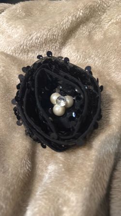 Beautiful handmade flower brooch pin