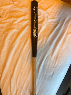 Signed Nelson Cruz boomstick night baseball bat