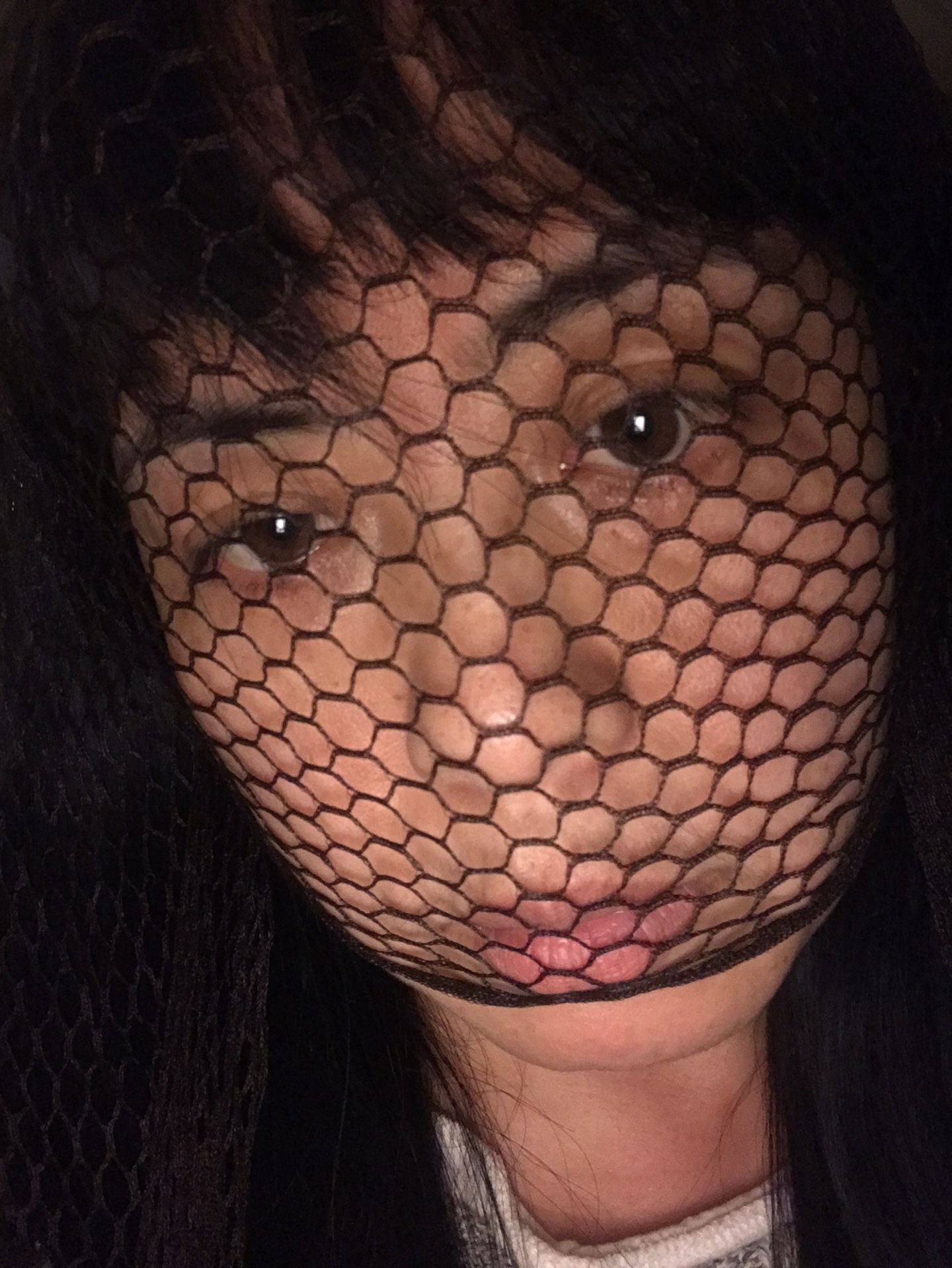 Gauze shawl