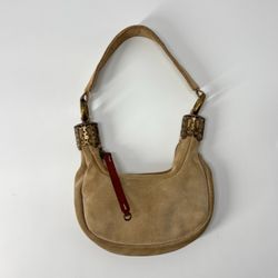 Chloe vintage suede mini bracelet bag