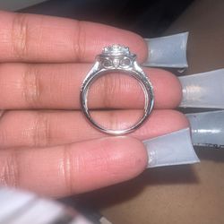 Kay’s engagement ring. 