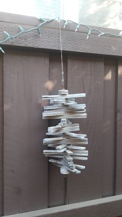 Wind chime type decor