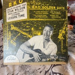 Stan Wilson- Leisure Time! Purple Colored Vinyl Album.