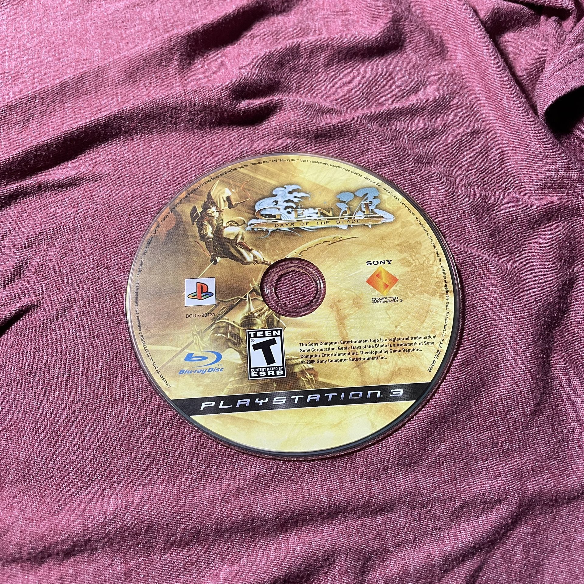 Genii Days Of The Blade (PS3)