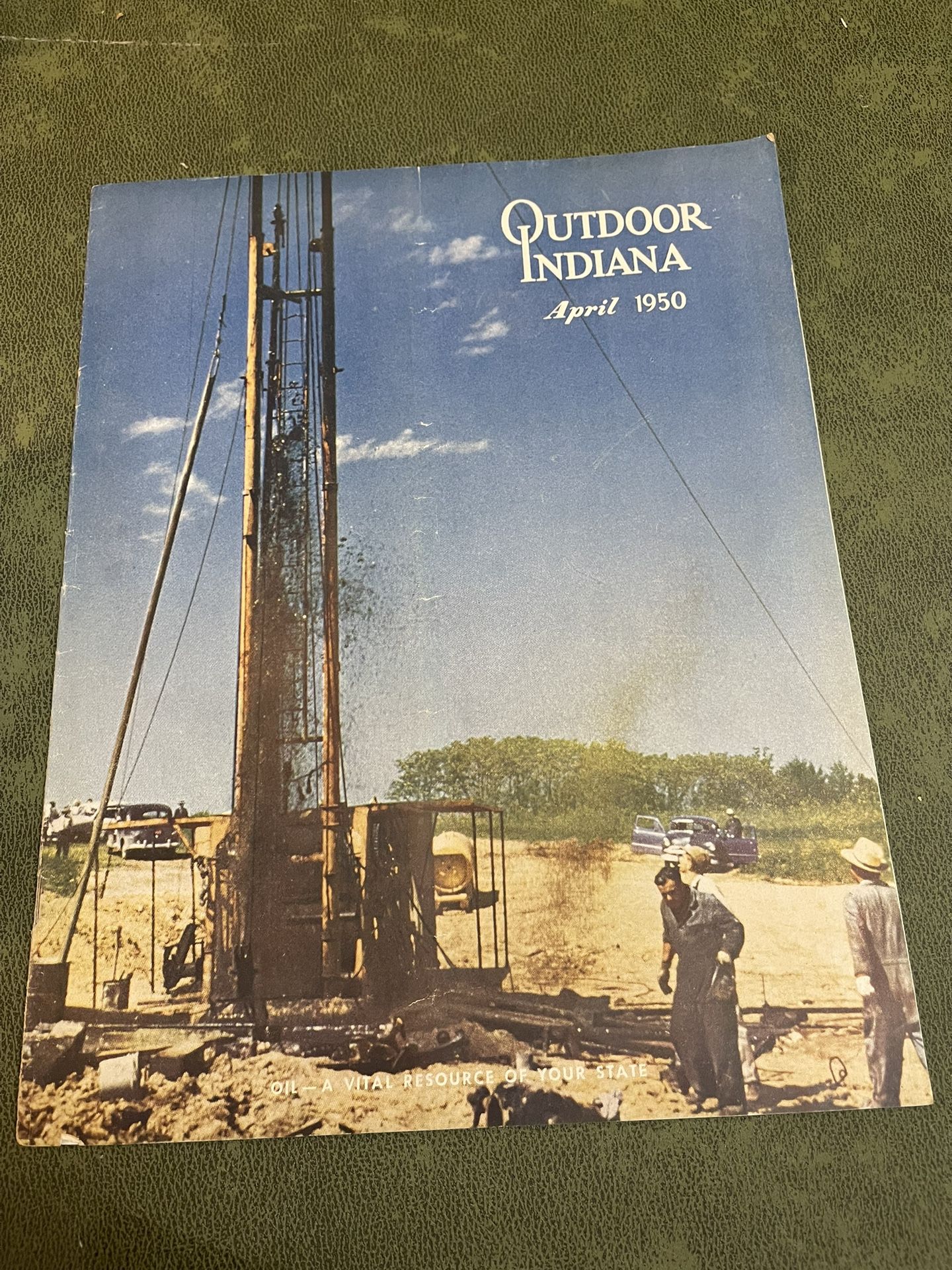 Outdoor Indiana Magazine April 1950
