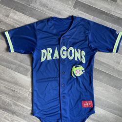 Seattle Dragons Stitched Jersey Minor League Baseball Patch Rawlings #6 Men’s L