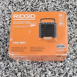 SPEAKER RIDGID 18V TOOL ONLY 