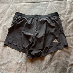 Adidas 3 Inch Running Shorts  Large 
