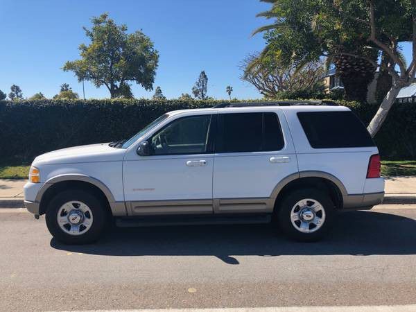 2002 FORD EXPLORER TITLE AND CURRENT REGISTRATION CARD IN HAND, RUNS GOOD, CURRENT SMOG IN HAND, 6 CYL HABLO ESPAÑOL