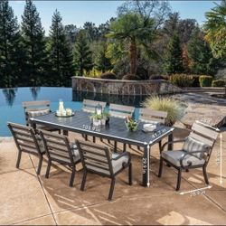 Sunvilla Reserve 9-piece Dining Set $1,900