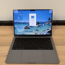 14" MacBook Pro M1 Pro 8 Core*500GB SSD*16GB RAM